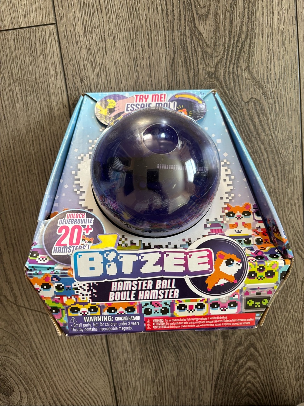 Bitzee Hamster Ball Toy - Purple